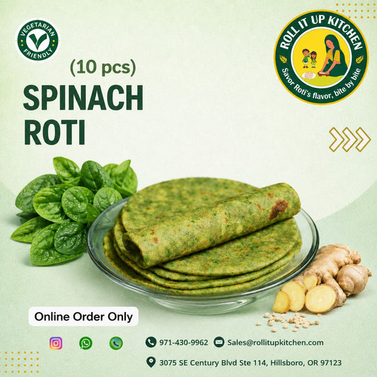 Spinach Roti